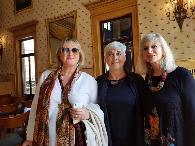 Da sinistra: Germana Cabrelle, Donatella Gasperi, Francesca Visentin