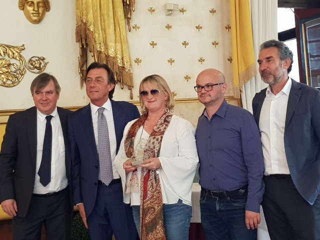 Da sinistra: Stefano Edel, Sergio Giordani, Germana Cabrelle, Massimo Zilio, Gianluca Amadori