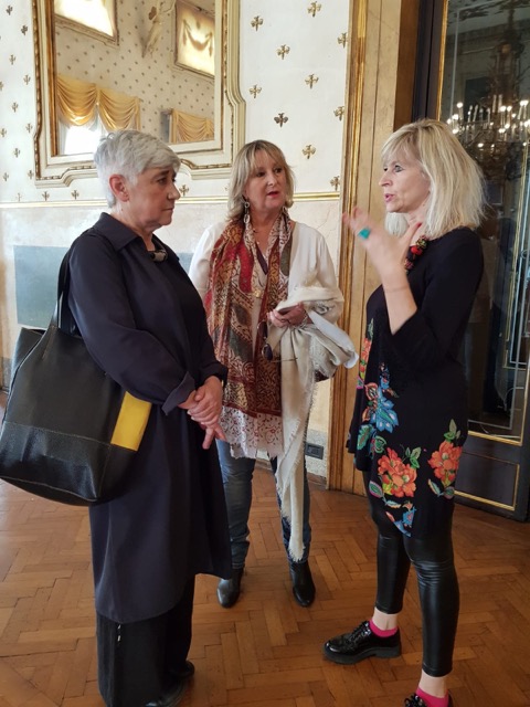 Da sinistra: Donatella Gasperi, Germana Cabrelle, Francesca Visentin