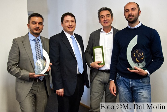 Nella foto: Giuliano Gargano, Antonino Padovese, Gianluca Amadori, Riccardo Bastianello